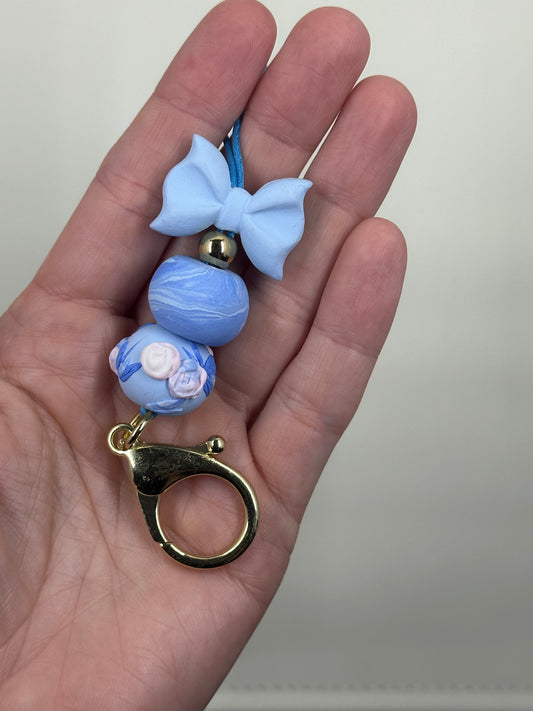 Baby Blue Inspiration Keychain